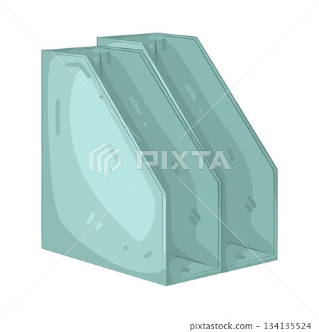 Illustration of magazine rack Illustration of magazine rack 134135524