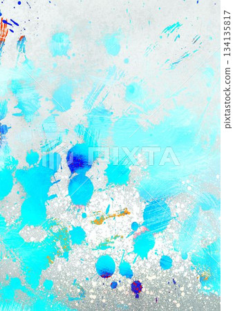 Mixture of paint color, Close-up Mixture of paint color, Close-up 134135817