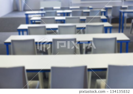 Close-up of chair and desk Close-up of chair and desk 134135832