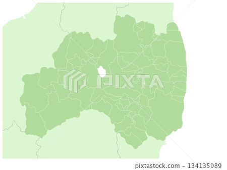 "Fukushima Prefecture" Blank map of Japanese prefectures. "Fukushima Prefecture" Blank map of Japanese prefectures. 134135989