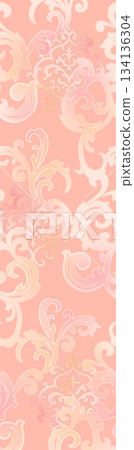 Assorted floral geometric and heart pattern panel designs in soft pastel colors Assorted floral geometric and heart pattern panel designs in soft pastel colors 134136304