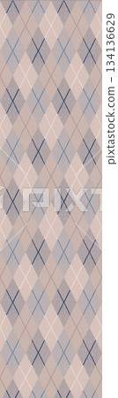 Assorted floral geometric and heart pattern panel designs in soft pastel colors Assorted floral geometric and heart pattern panel designs in soft pastel colors 134136629