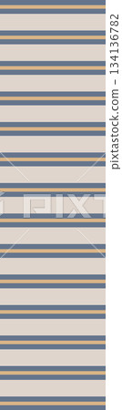 Assorted floral geometric and heart pattern panel designs in soft pastel colors 134136782