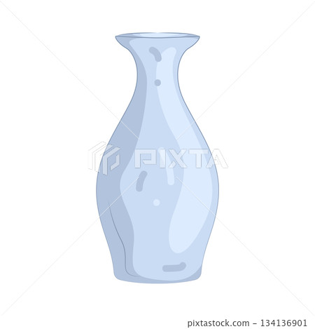 Illustration of vase Illustration of vase 134136901