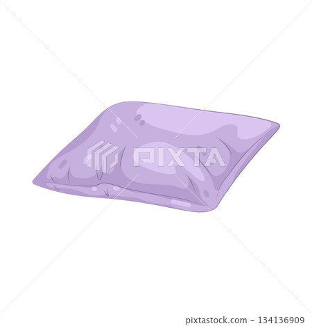 Illustration of pillow 134136909