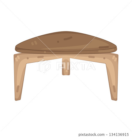 Illustration of corner table 134136915