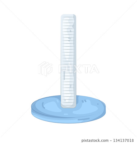 Illustration of pet scratching post Illustration of pet scratching post 134137018