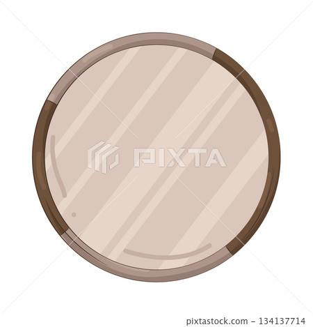 Illustration of mirror Illustration of mirror 134137714