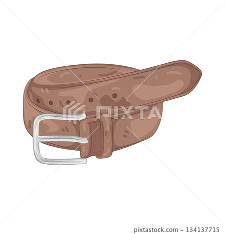 Illustration of belt Illustration of belt 134137715
