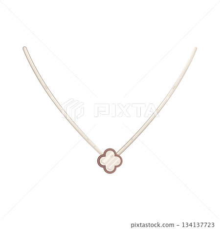 Illustration of necklace Illustration of necklace 134137723