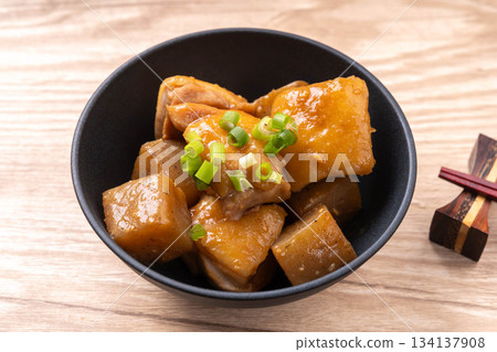 味噌炒雞肉蒟蒻 味噌炒雞肉蒟蒻 134137908