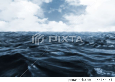 Surface level of sea against sky Surface level of sea against sky 134138031