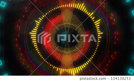 Digital round scanner scanning 134138251