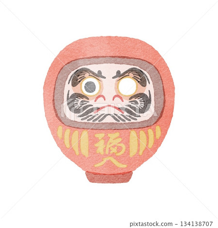 獨眼達摩的插圖 獨眼達摩的插圖 134138707