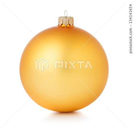 Christmas ball isolated on white background 134141654