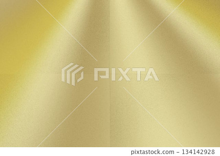 Abstract gold-to-yellow gradient is showing flat design with grainy texture and diagonal highlights Abstract gold-to-yellow gradient is showing flat design with grainy texture and diagonal highlights 134142928