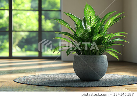 Scandinavian Minimalist Interior With Soft Natural Light Scandinavian Minimalist Interior With Soft Natural Light 134145197