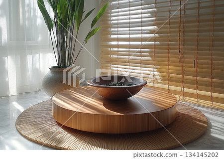 Scandinavian Minimalist Interior With Soft Natural Light Scandinavian Minimalist Interior With Soft Natural Light 134145202