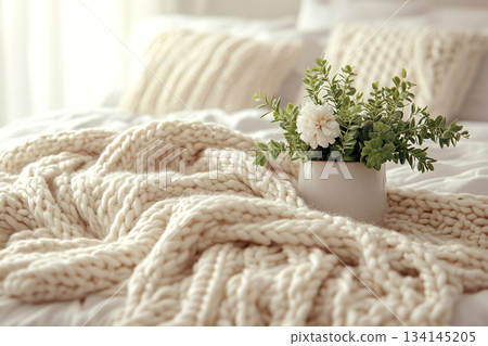 Scandinavian Minimalist Interior With Soft Natural Light Scandinavian Minimalist Interior With Soft Natural Light 134145205