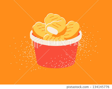 Chicken Nugget Basket Chicken Nugget Basket 134145776