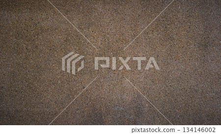 Brown Exposed Aggregate Concrete Texture for Construction, Exterior Wall, or Decorative Floor Background 134146002