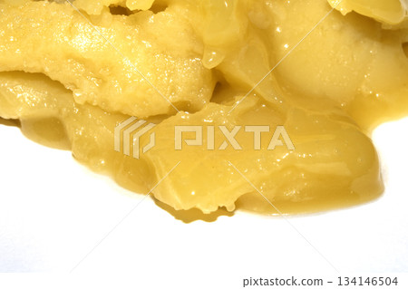 Rendered animal fat tallow lard melting chicken close up Rendered animal fat tallow lard melting chicken close up 134146504