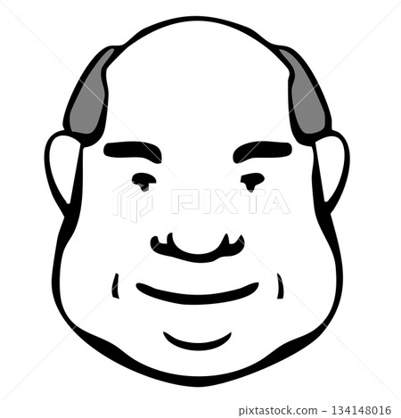 單色圖示_人物，男人，外國人，國籍 134148016