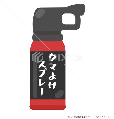Bear repellent spray illustration 134148272