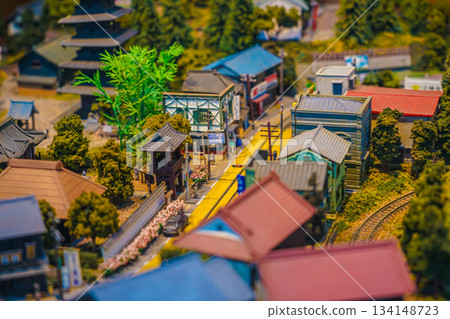 Kamakura city diorama Kamakura city diorama 134148723