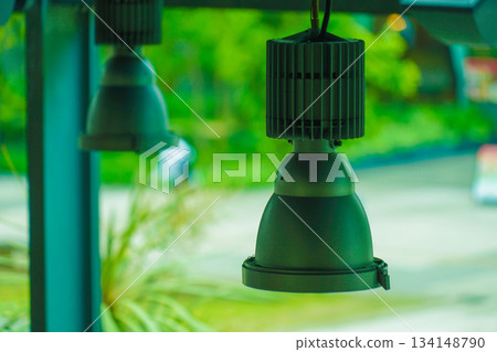 image of industrial lamp 134148790
