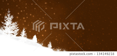 Winter Frost Forest Trees Winter Frost Forest Trees 134149218