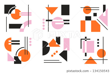 geometric, vector, color 134150543