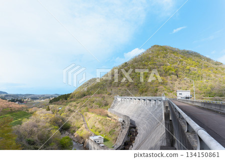 早春的南川水壩 早春的南川水壩 134150861