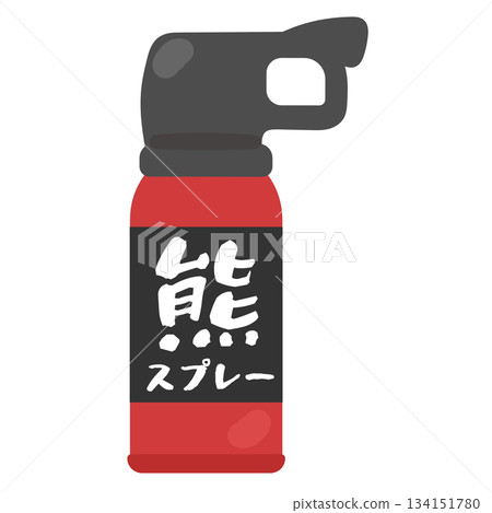 熊驅避噴霧劑圖示 134151780