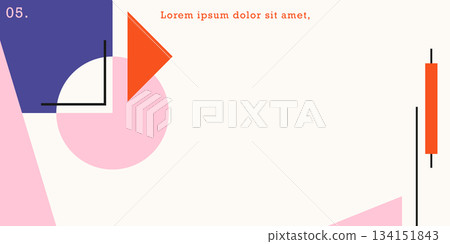 geometric, background, vector 134151843