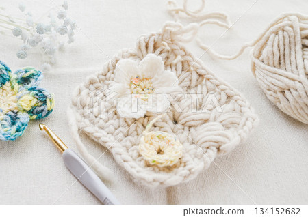 Knitting Easy Coaster Making 134152682
