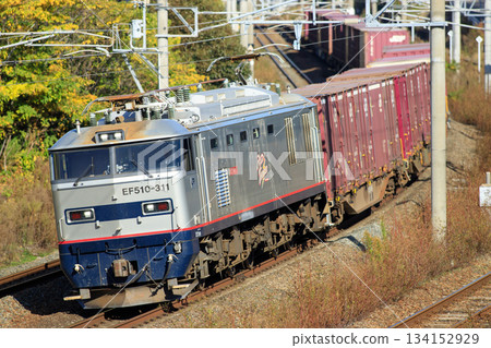 JR Freight EF510 type electric locomotive (300 series) 134152929
