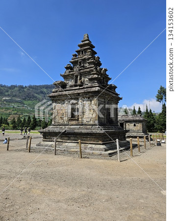 This is famous tample in Central Java named Candi Arjuna This is famous tample in Central Java named Candi Arjuna 134153602