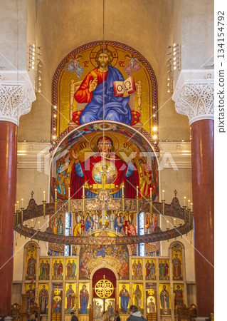 Belgrade cityscape in Serbia 134154792