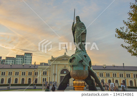 Belgrade cityscape in Serbia 134154861