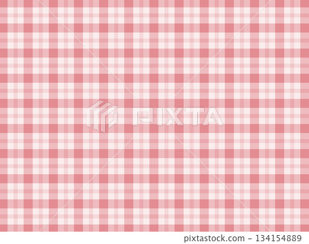粉紅色格子呢 134154889