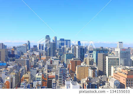 A view of the skyscrapers in front of Nagoya Station, Nagoya City, Aichi Prefecture A view of the skyscrapers in front of Nagoya Station, Nagoya City, Aichi Prefecture 134155033