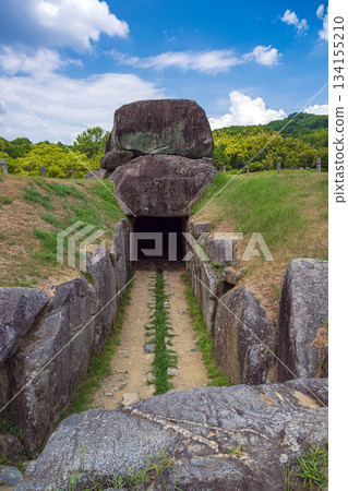 Nara Ishibutai Tomb Stone chamber ceiling stone entrance 134155210