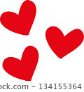 Hand-drawn heart symbol 134155364