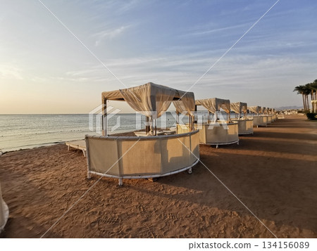 beach in the Egypt beach in the Egypt 134156089