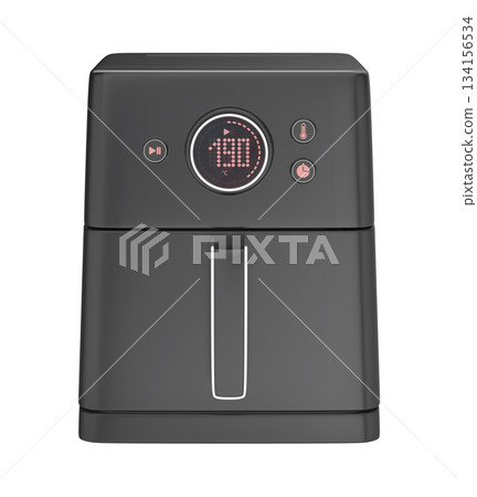 Front view of air fryer 134156534