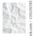 Crinkled White Paper Sheet Background Texture 134156785