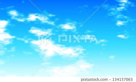 藍天白雲背景 藍天白雲背景 134157063