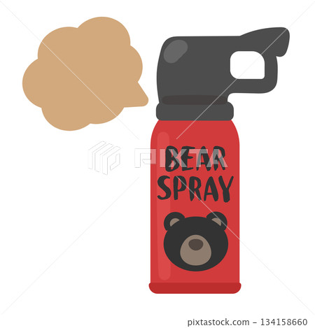 熊驅避噴霧劑圖示 134158660