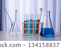 試管與燒瓶 實驗室設備 實驗室照片 134158837